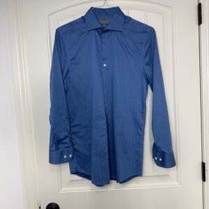 Perry Ellis Classic Navy Dress Shirt